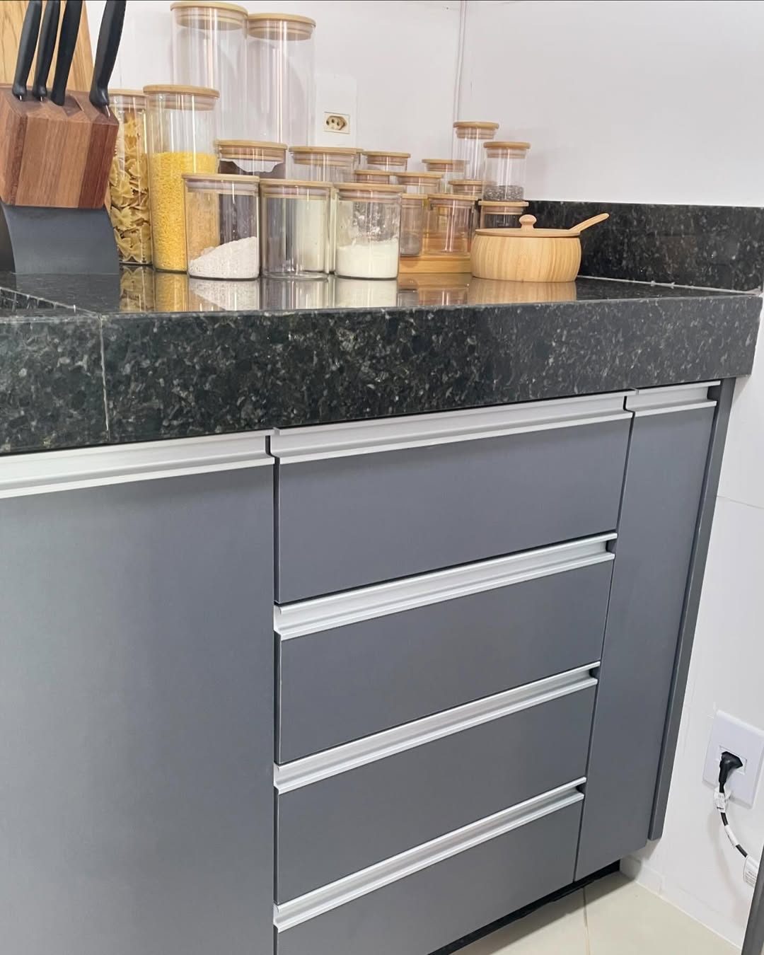Gavetas da cozinha