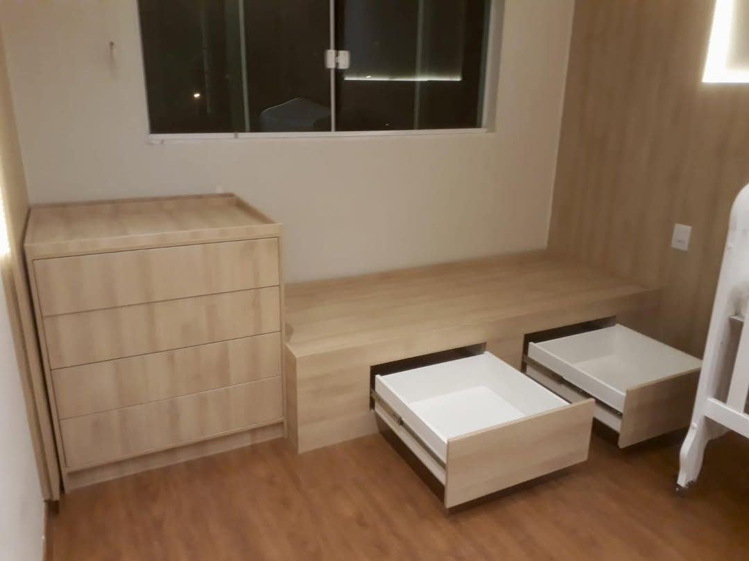 Gavetas sob a cama